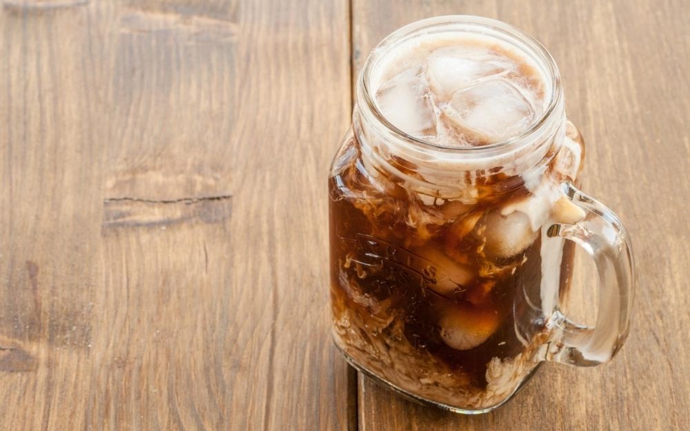 Chocolate Vodka Iced Coffee Cocktail