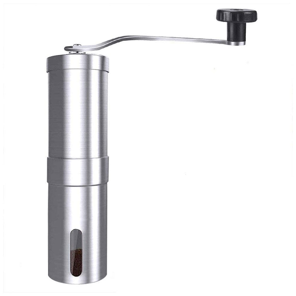 Stainless Steel Manual Coffee Grinder, 40g Portable Mill - Coast Roast Organic Coffee