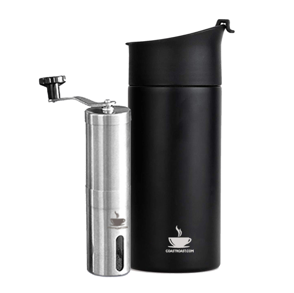 Coffee On-the-Go Travel Set - Coast Roast Organic Coffee