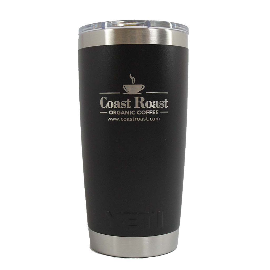 Yeti 20oz Tumbler Coast Logo - Coast Roast Organic Coffee