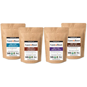 Sample Pack Favorites (4 pack) - Coast Roast Coffee
